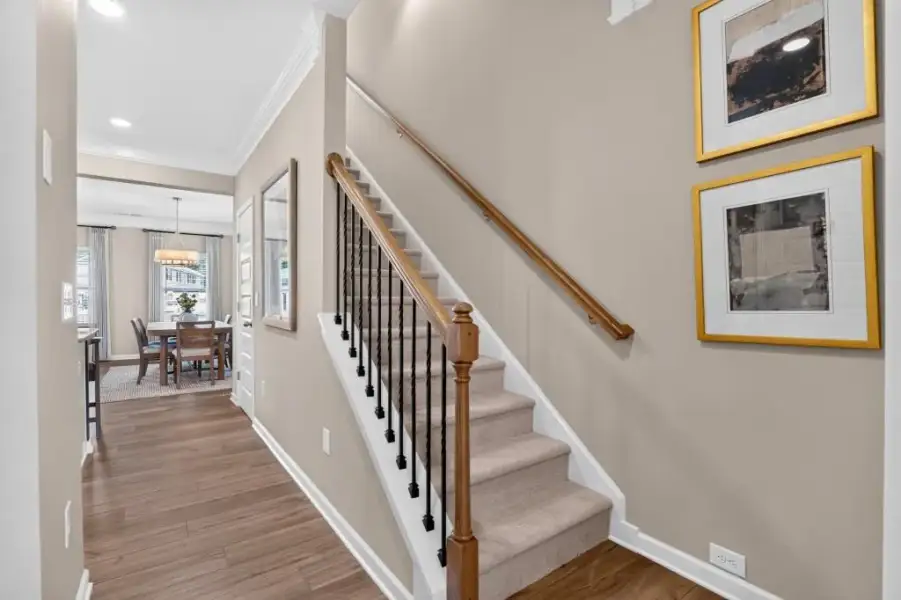 Furnished interior view inside a new home in , Cartersville (Image 4).