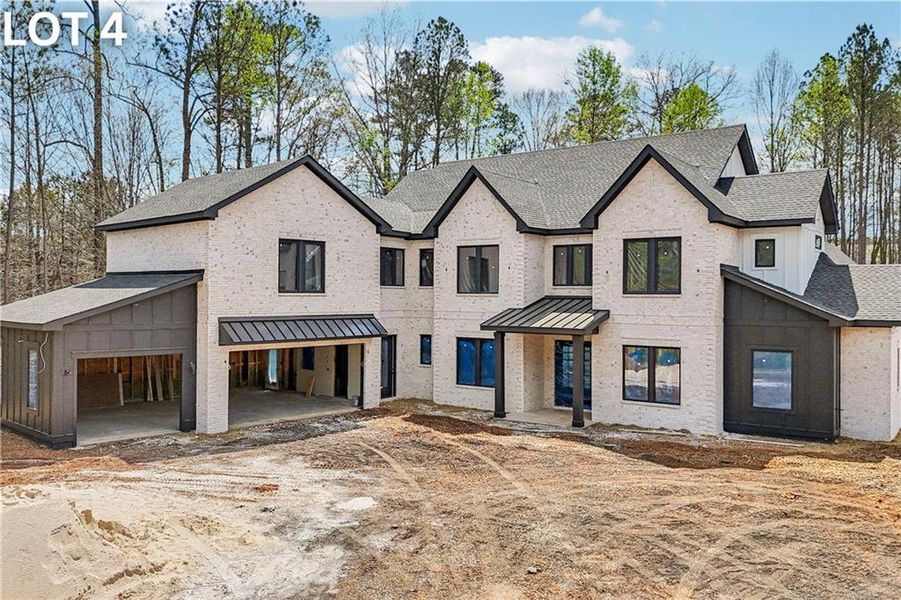 In-progress construction of a new home in , Braselton, GA (Image 4).