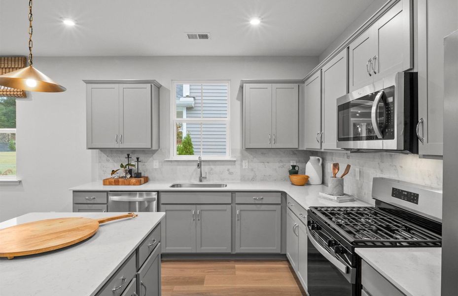 Furnished interior view inside a new home in Sparrow Creek, Boiling Springs (Image 6).