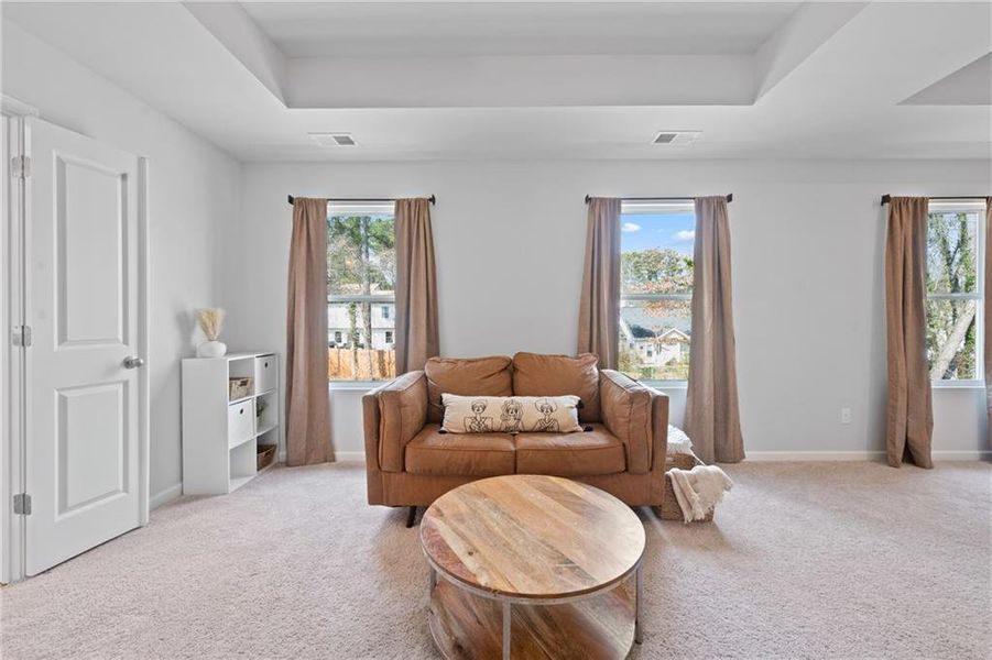Furnished interior view inside a new home in Stephen's Landing, Loganville (Image 43). Furnished interior view inside a new home in Stephen's Landing, Loganville (Image 43).