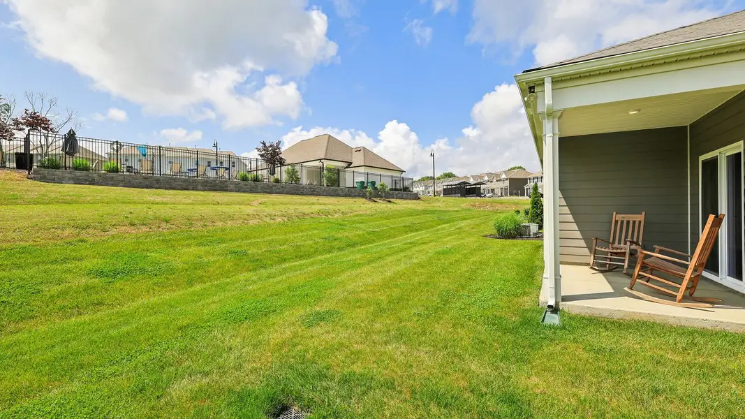 Exterior details and patio area of a home in Savannah Lakes, Lewisburg (Image 3).