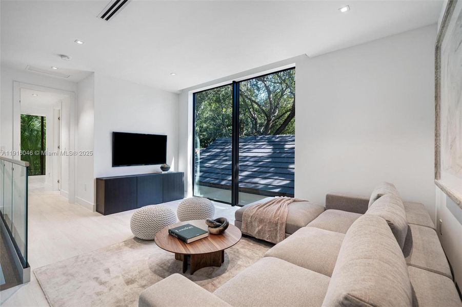 Furnished interior view inside a new home in , Miami (Image 12). Furnished interior view inside a new home in , Miami (Image 12).