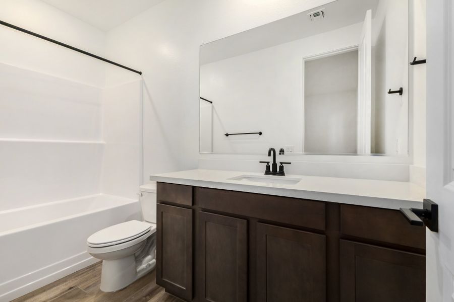 Furnished interior view inside a new home in Bella Vista Farms, San Tan Valley (Image 6).