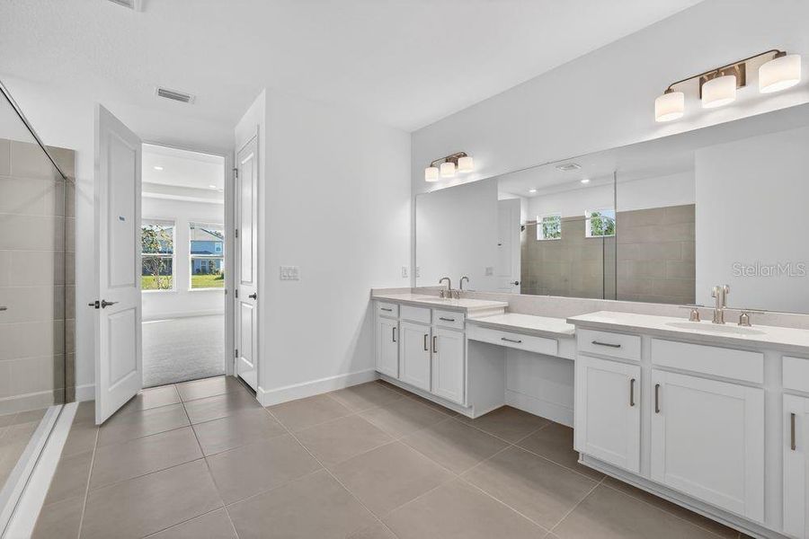 Furnished interior view inside a new home in Hammock at Two Rivers, Zephyrhills (Image 11).