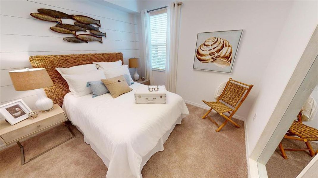 Furnished interior view inside a new home in Wellen Park Golf & Country Club, Venice (Image 29).