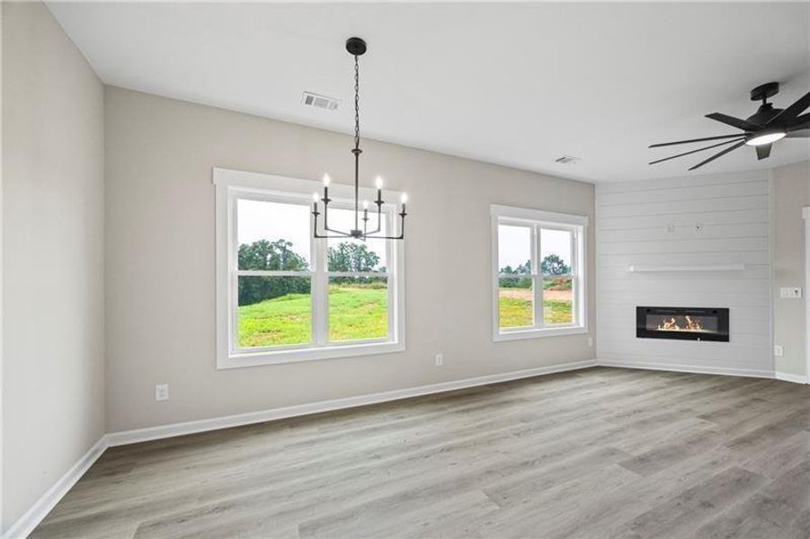 Spacious, unfurnished interior of a new home in , Toccoa (Image 33).