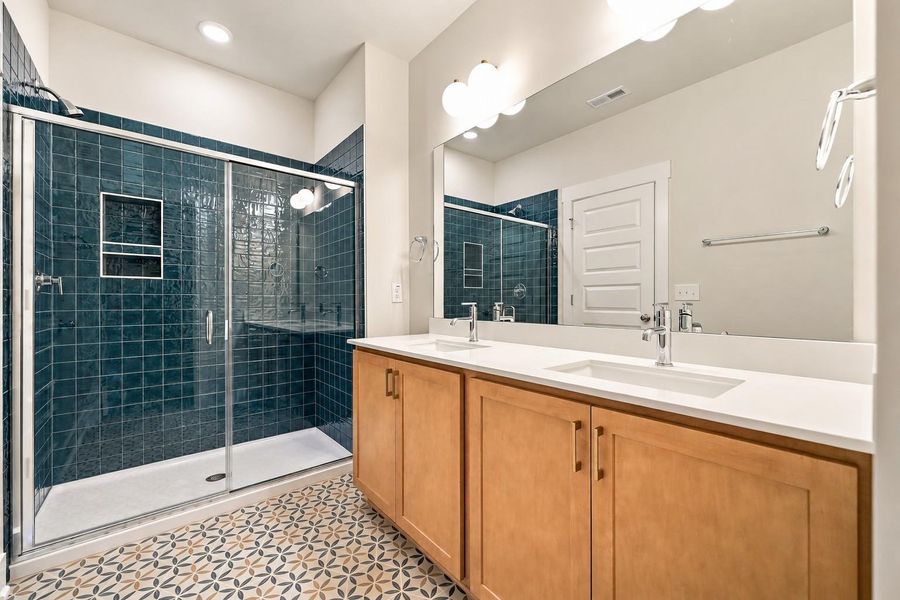 Furnished interior view inside a new home in Allen Park, Raleigh (Image 6).