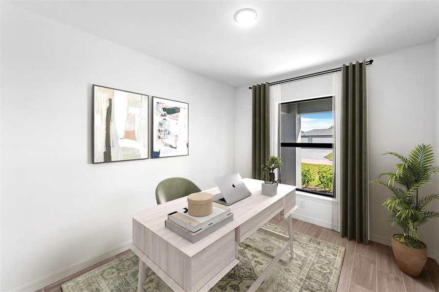 Furnished interior view inside a new home in , Port Charlotte (Image 10).