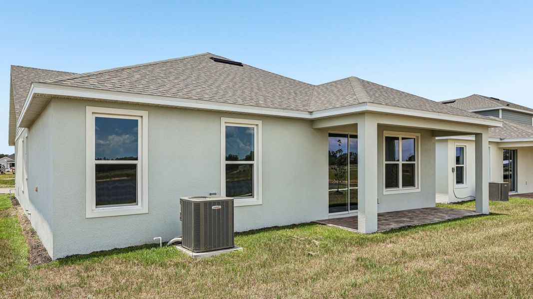 Longleaf Floor Plan Exterior with Back Porch New Homes in St. Cloud at Lakeside at Satilla Longleaf Floor Plan Exterior with Back Porch New Homes in St. Cloud at Lakeside at Satilla