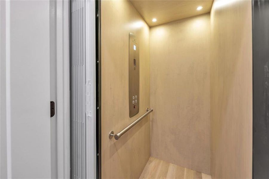 Close-up of interior finishes inside a home in , Dallas (Image 20).