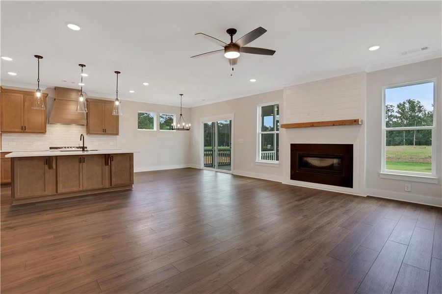 Spacious, unfurnished interior of a new home in Twin Lakes, Hoschton (Image 31). Spacious, unfurnished interior of a new home in Twin Lakes, Hoschton (Image 31).