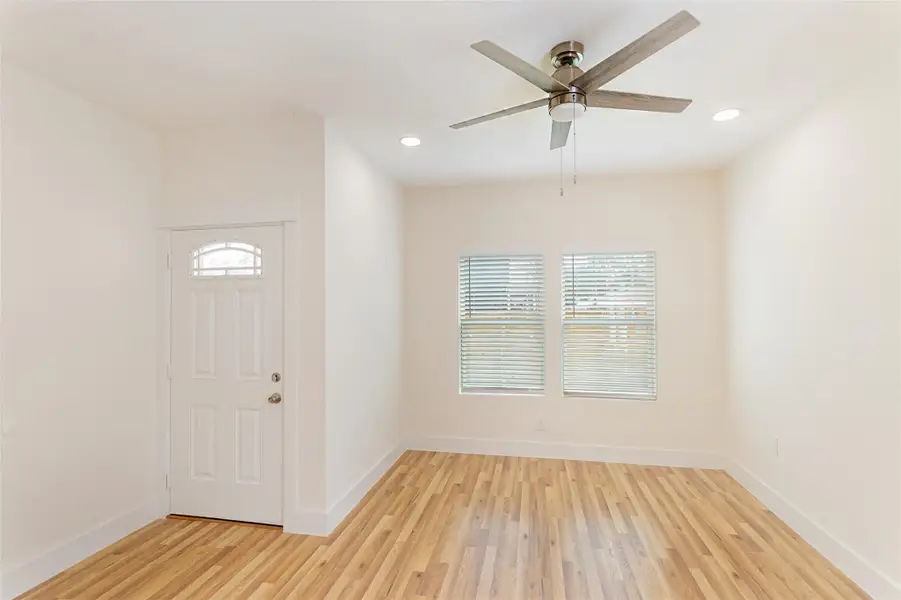 Spacious, unfurnished interior of a new home in , Houston (Image 15). Spacious, unfurnished interior of a new home in , Houston (Image 15).