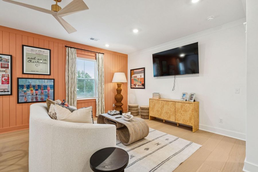 Furnished interior view inside a new home in Waterloo Estates, Johns Island (Image 15).