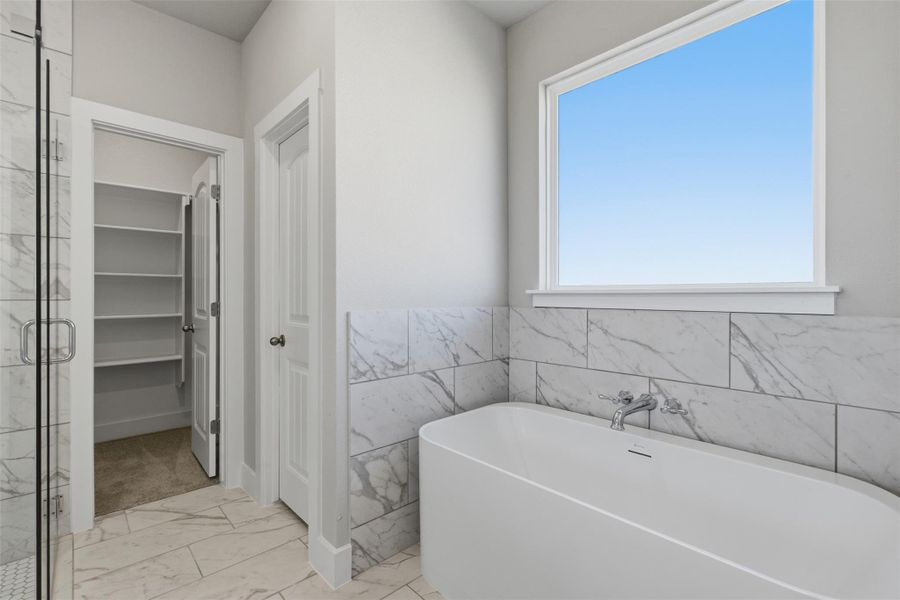 Furnished interior view inside a new home in Enclave at Cele, Pflugerville (Image 13).