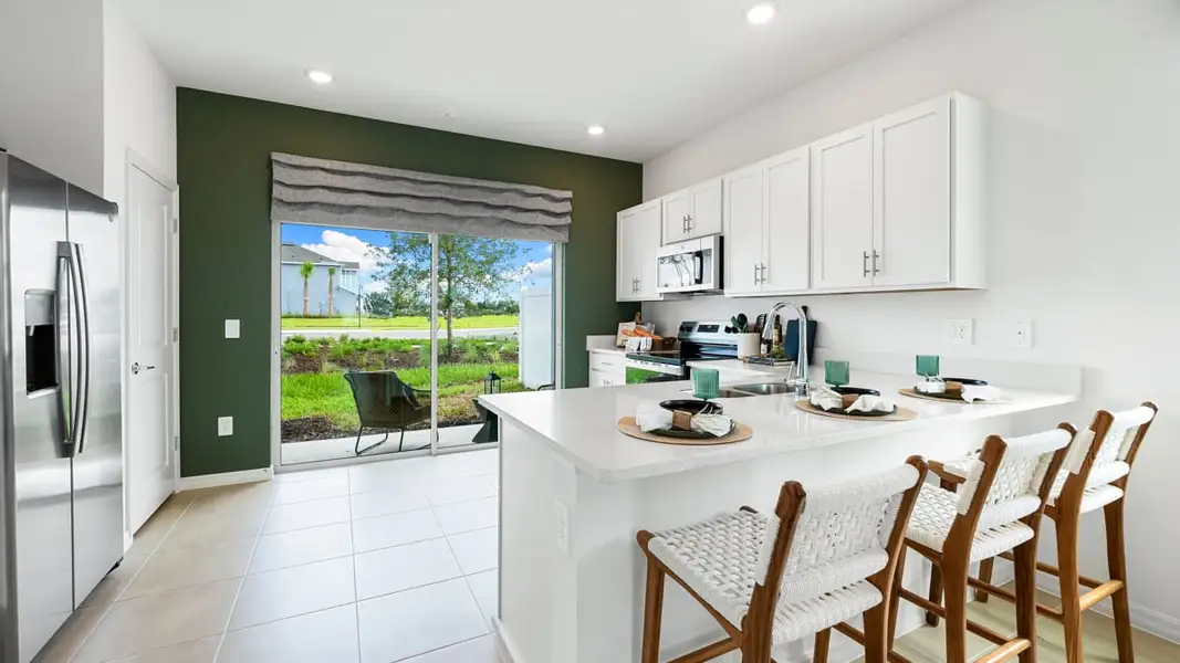 Representative furnished interior of a home built from the Hazel by Taylor Morrison in The Towns at Firethorn, Parrish (Image 4).