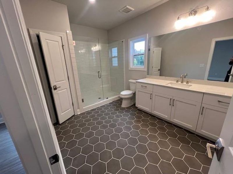 Furnished interior view inside a new home in Promenade at Sawnee Village, Cumming (Image 33). Furnished interior view inside a new home in Promenade at Sawnee Village, Cumming (Image 33).