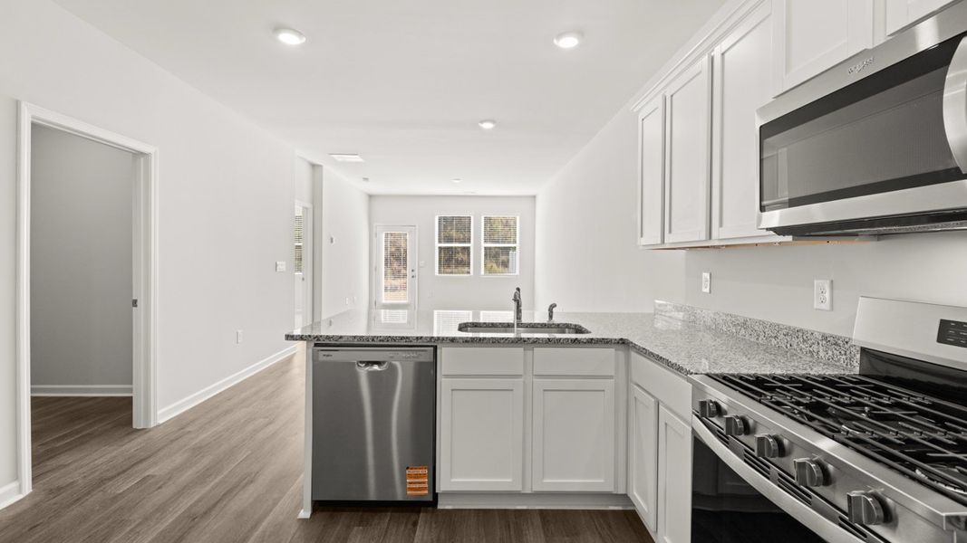 Furnished interior view inside a new home in Byrd Village, Graniteville (Image 6).