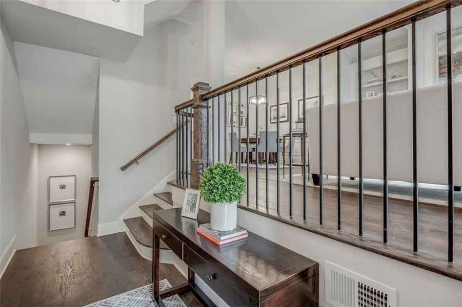 Furnished interior view inside a new home in , Suwanee (Image 10).