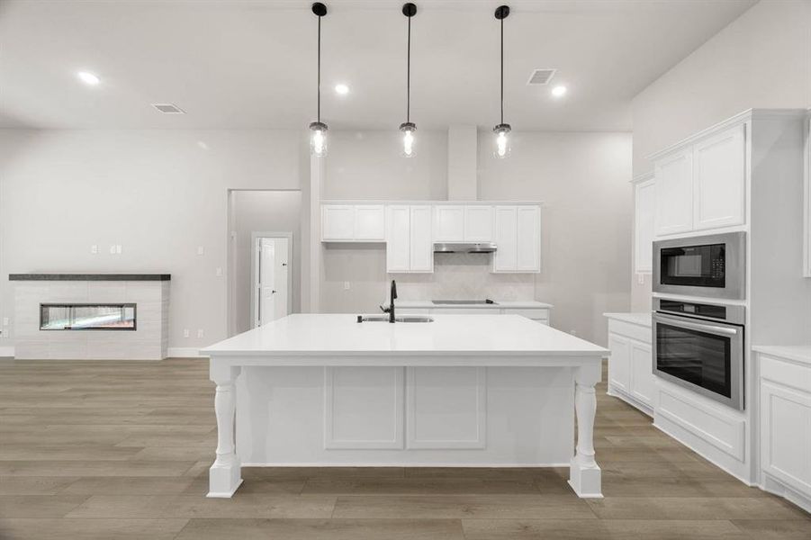 Furnished interior view inside a new home in Bear Creek, Cedar Hill (Image 6).