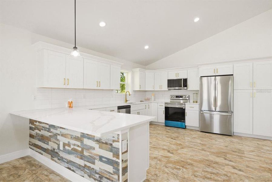 Furnished interior view inside a new home in , Tampa (Image 6).
