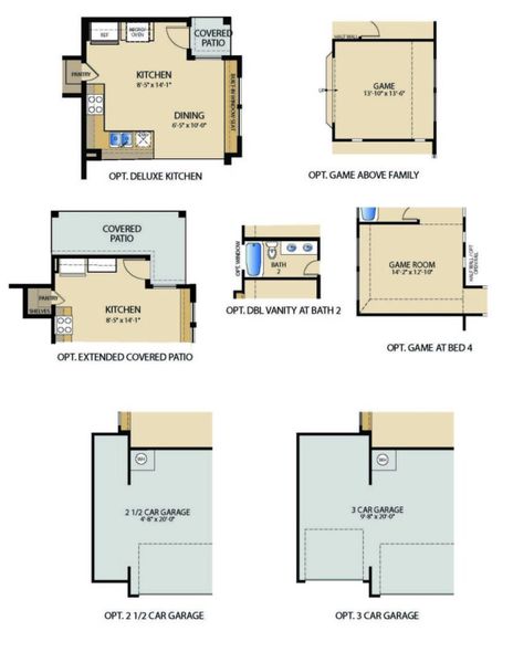 Archer Floor Plan Options