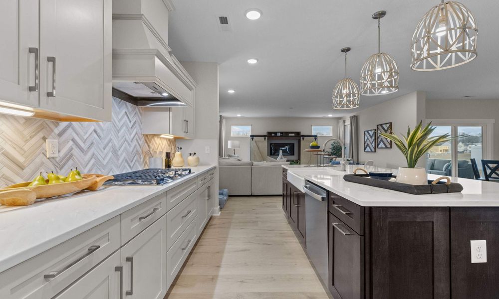 Representative furnished interior of a home built from the The Mangrove by Chesapeake Homes in Coastal Club of the Carolinas, Calabash (Image 11).