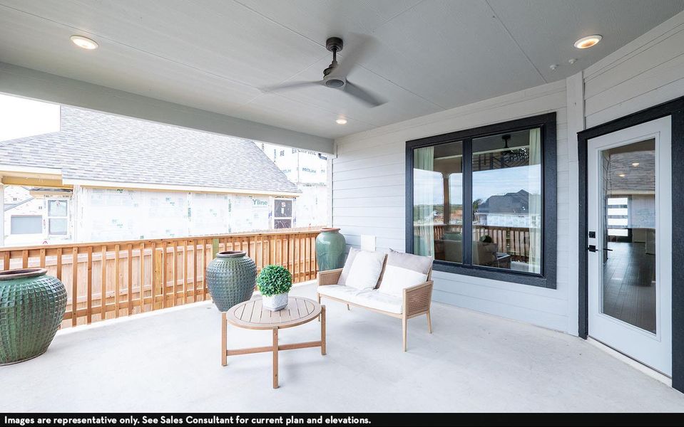 Furnished interior view inside a new home in Sanctuary, Salado (Image 18).