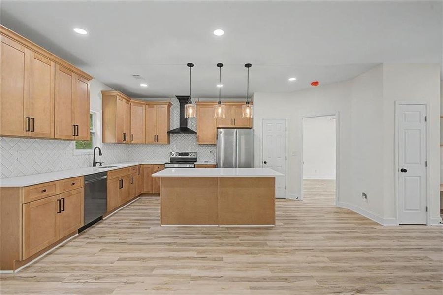 Furnished interior view inside a new home in , Forest Park (Image 14). Furnished interior view inside a new home in , Forest Park (Image 14).