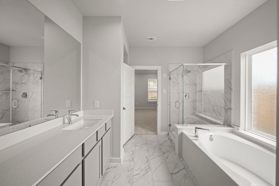 Furnished interior view inside a new home in Morton Creek Ranch, Katy (Image 6).