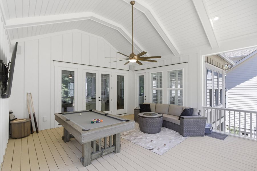 Furnished interior view inside a new home in , Mount Pleasant (Image 13).