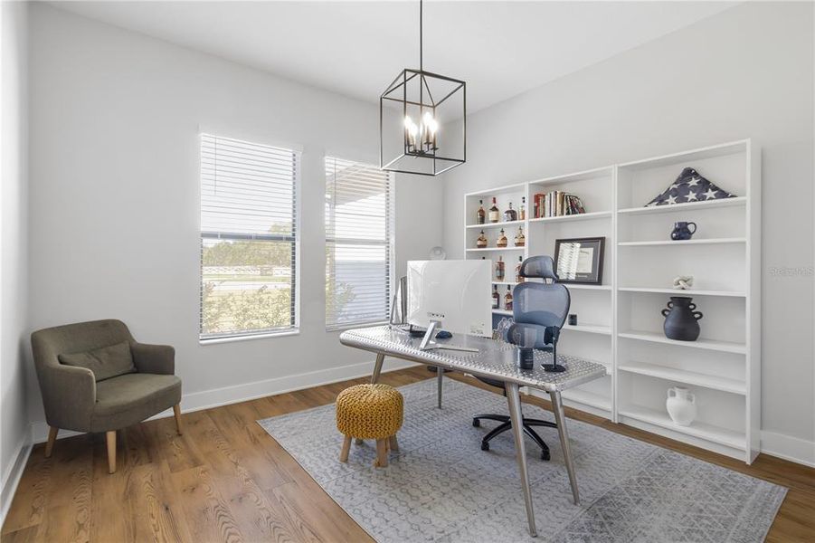 Furnished interior view inside a new home in Bella Terra, Hudson (Image 27).