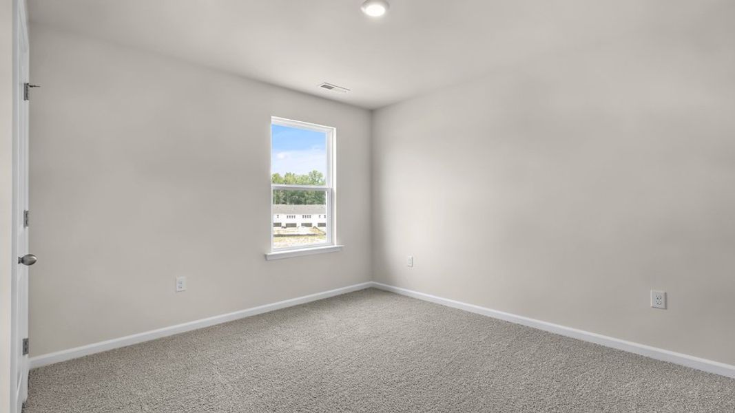 Spacious, unfurnished interior of a new home in Anderson Farm, Wendell (Image 22). Spacious, unfurnished interior of a new home in Anderson Farm, Wendell (Image 22).
