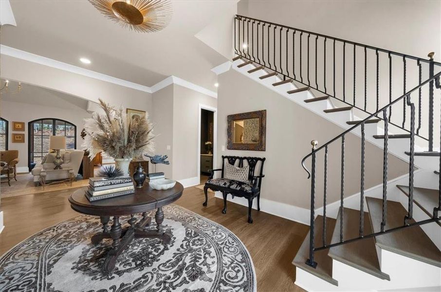 Furnished interior view inside a new home in , Roswell (Image 18). Furnished interior view inside a new home in , Roswell (Image 18).