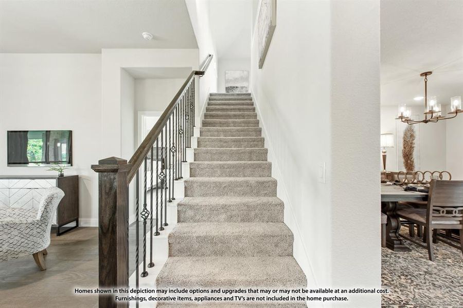 Furnished interior view inside a new home in Somerset, Mansfield (Image 29).