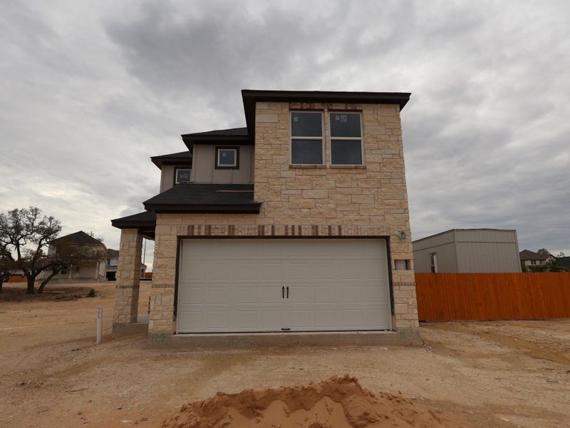 In-progress construction of a new home in Heritage, Dripping Springs, TX (Image 8).