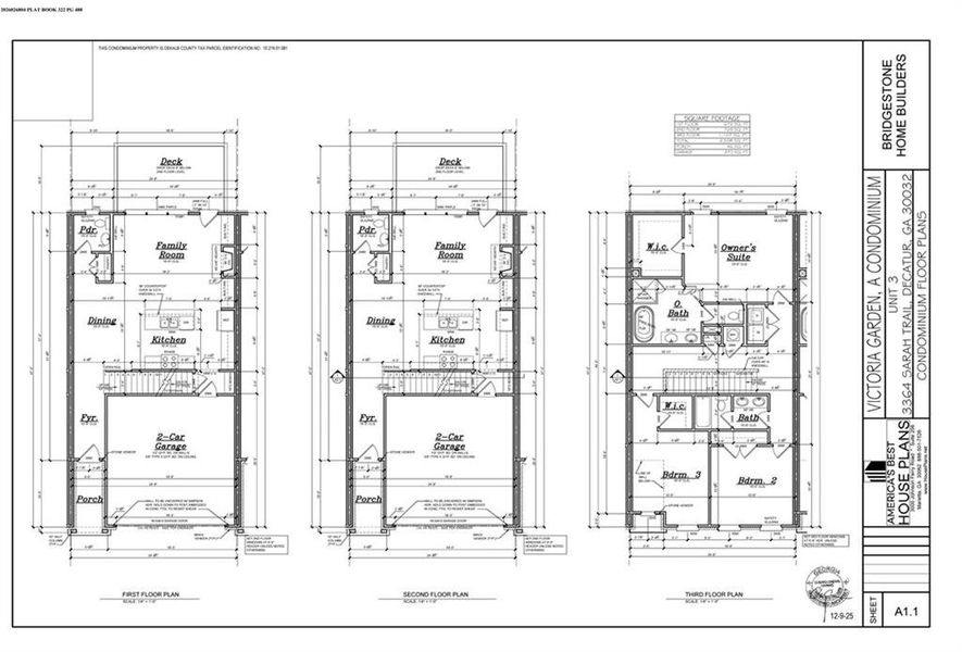 2D floor plan layout of this home in , Decatur, GA (Image 5).
