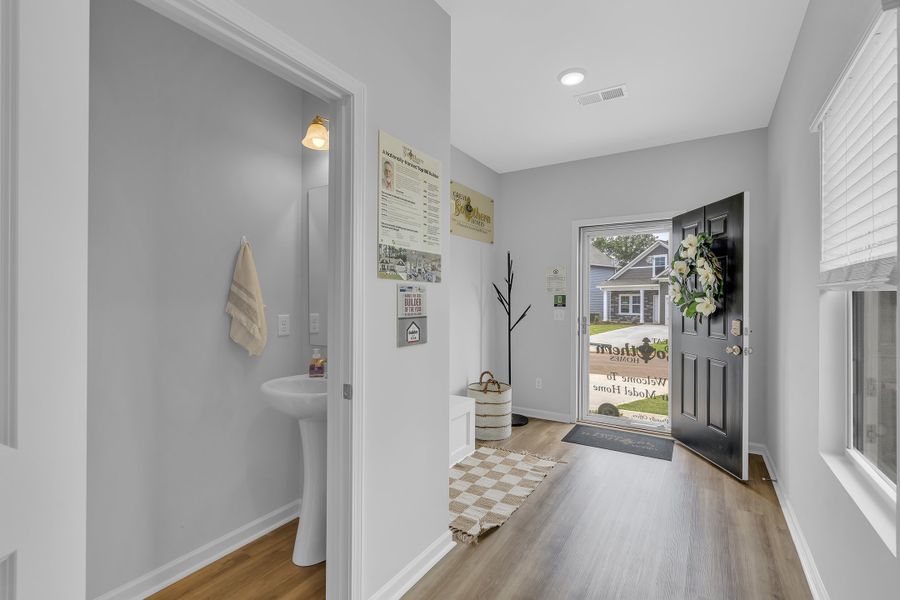 Representative furnished interior of a home built from the Crestfall II by Great Southern Homes in Worthington, Hephzibah (Image 7).