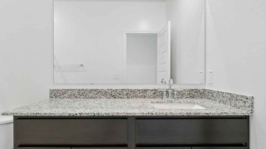 Representative interior finishes for a home built from the Raven by D.R. Horton in Magma Ranch Vistas, Florence (Image 9).
