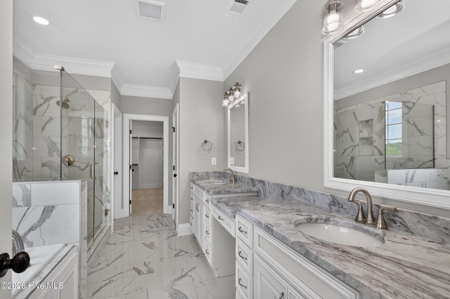 Furnished interior view inside a new home in Highland Lakes, Evans (Image 38).