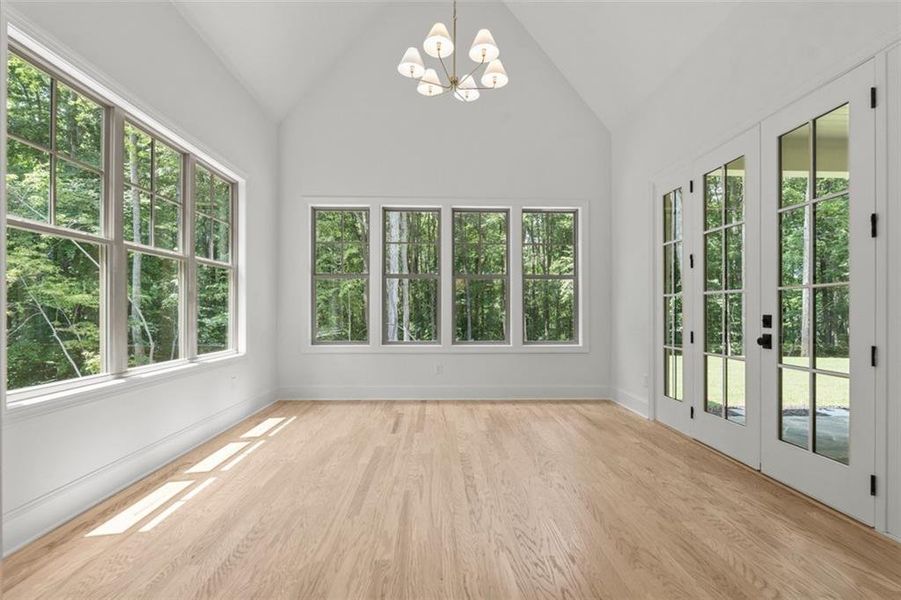 Spacious, unfurnished interior of a new home in , Woodstock (Image 17).