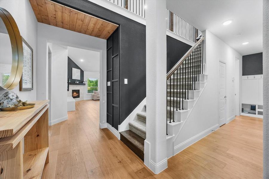 Furnished interior view inside a new home in Gideon Grove, Rockwall (Image 7).