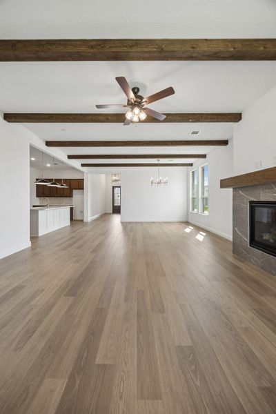 Spacious, unfurnished interior of a new home in Country Lakes, Denton (Image 17). Spacious, unfurnished interior of a new home in Country Lakes, Denton (Image 17).