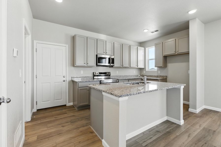 Furnished interior view inside a new home in Pintail Commons at Johnstown Village, Johnstown (Image 8).