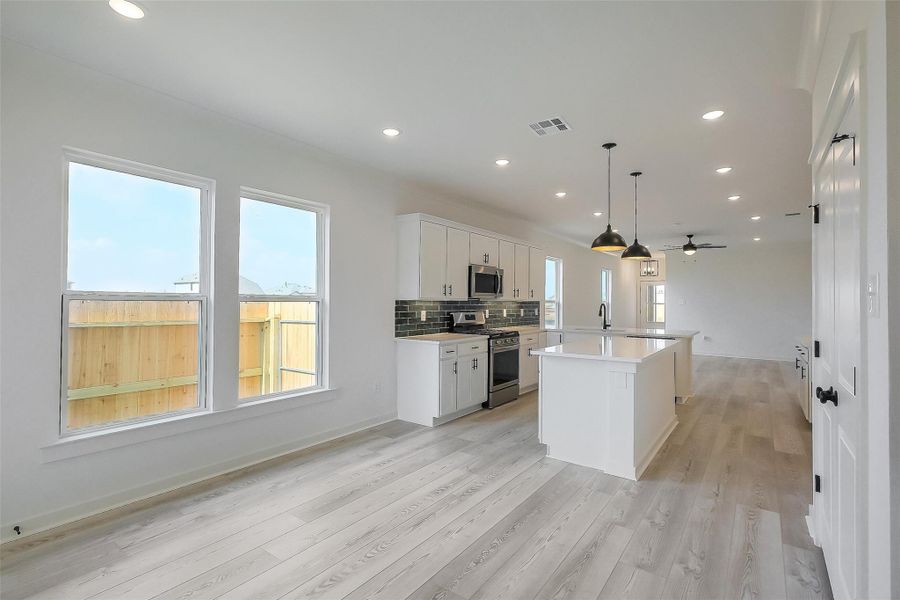 Furnished interior view inside a new home in Aldeana, Bonney (Image 5).