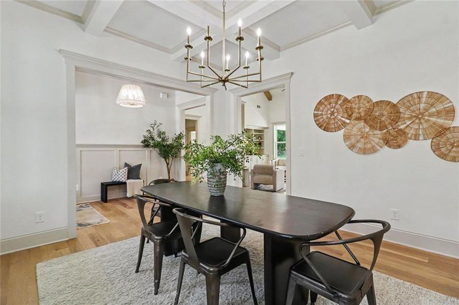 Furnished interior view inside a new home in , Carrollton (Image 13).