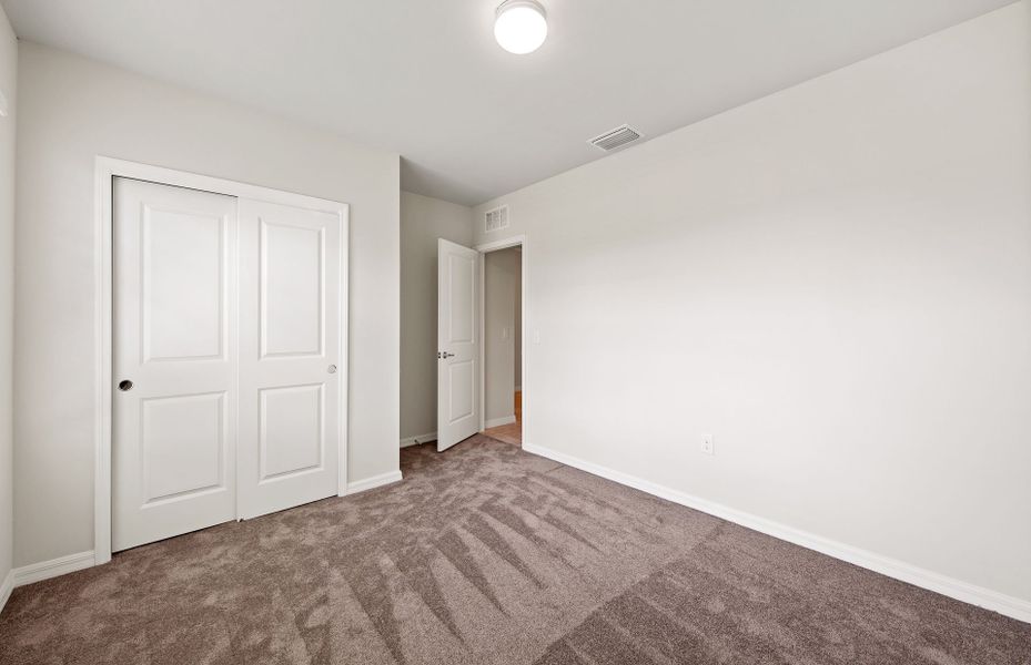 Bedroom 3 located in the front of the home