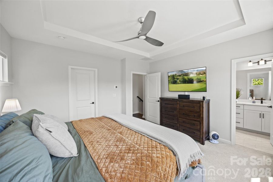Furnished interior view inside a new home in Parkside Commons, Davidson (Image 16).