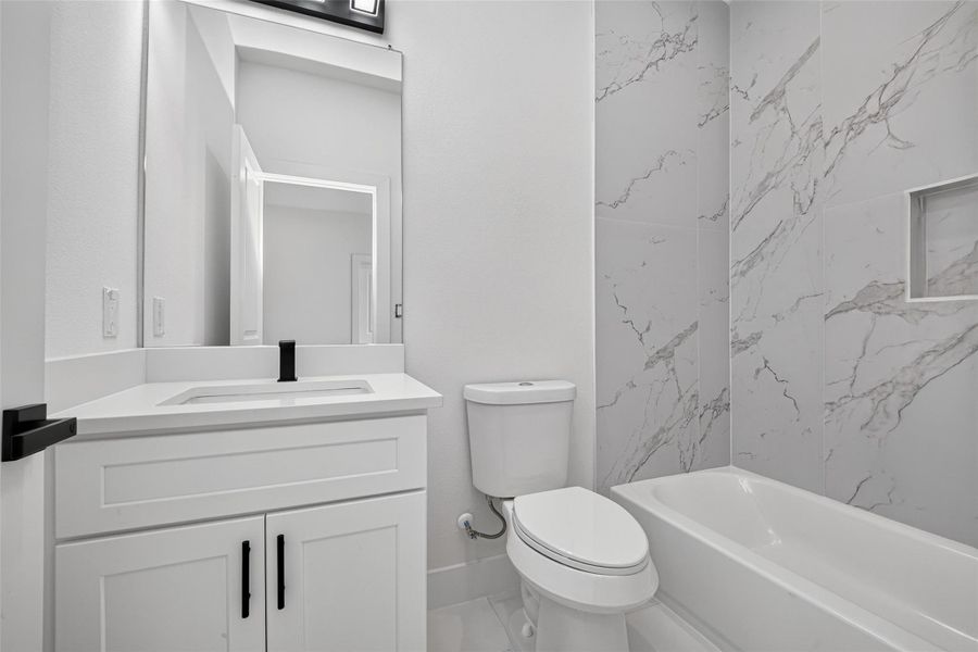 Attached Second Guest Bathroom Attached Second Guest Bathroom