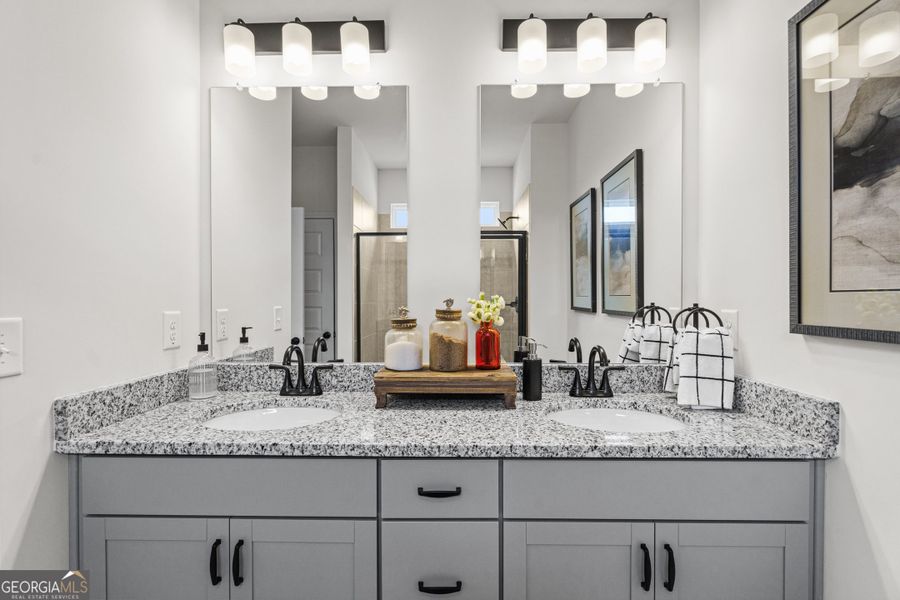 Furnished interior view inside a new home in Glendale Towns, Conyers (Image 29).