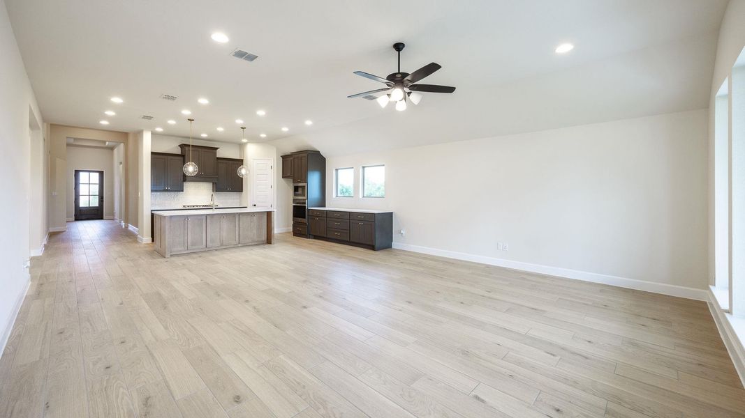 Spacious, unfurnished interior of a new home in Santa Rita Ranch - Tierra Rosa, Liberty Hill (Image 12).